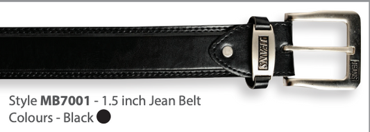 Belt - Leather Black MB7001