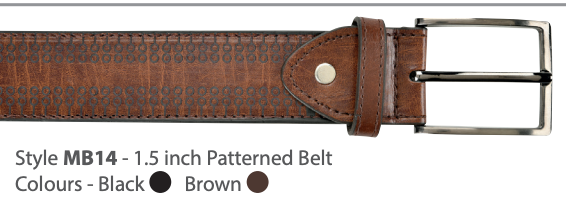 Belt - Leather Brown MB101Br