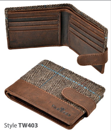 Boxed Tanners Wool Wallet