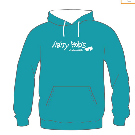 Hairy Bob's Hoodie ~ Gumdrop Green