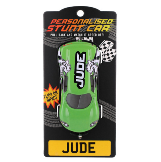 Personalised Car - Jude