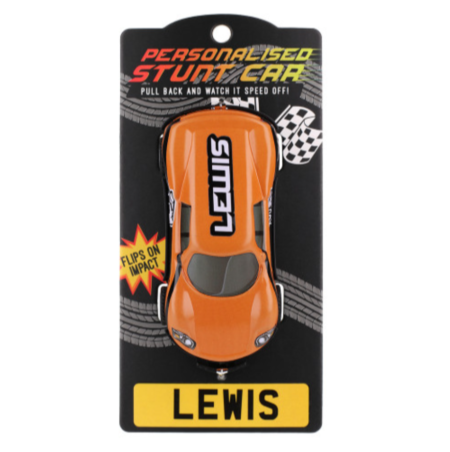 Personalised Car - Lewis