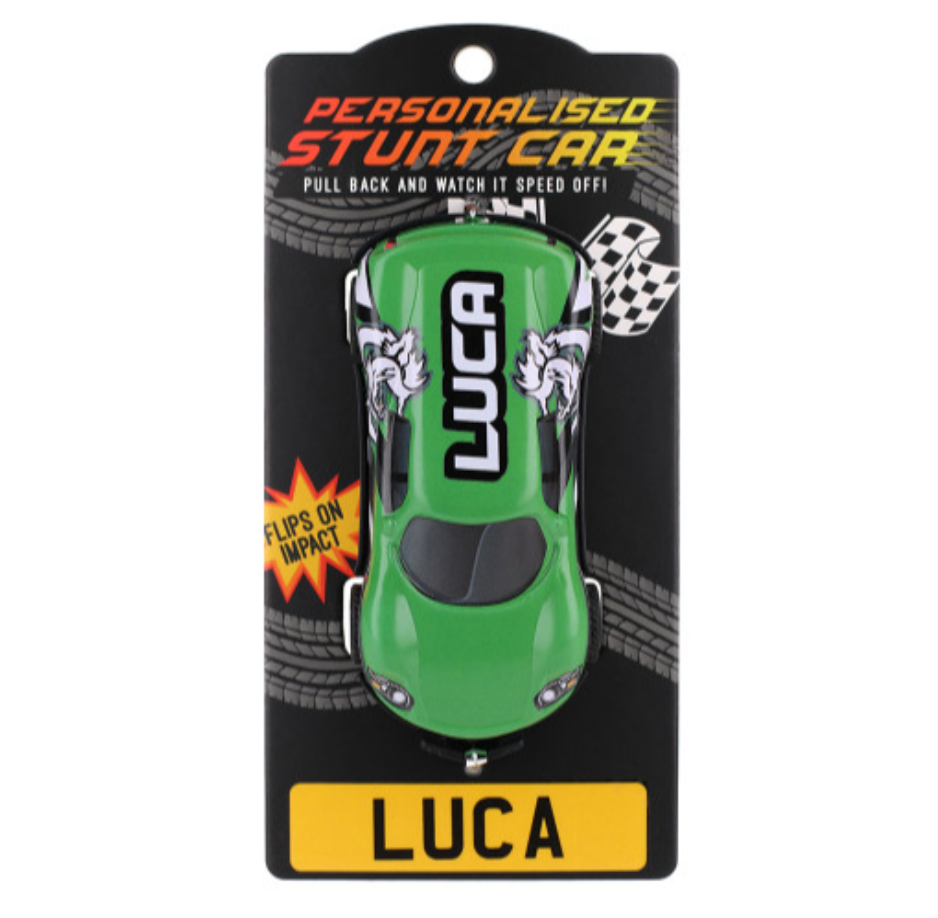 Personalised Car - Lucas