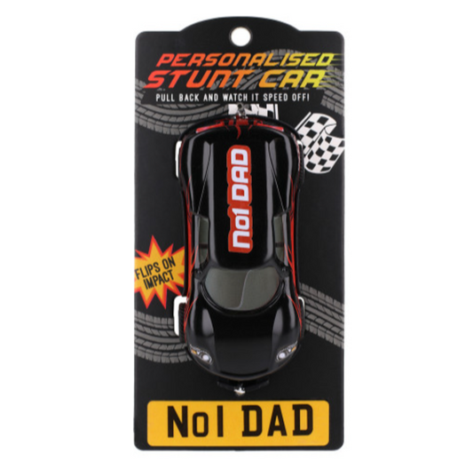 Personalised Car - No 1 Dad