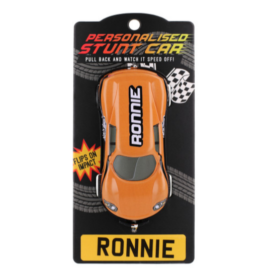 Personalised Car - Ronnie