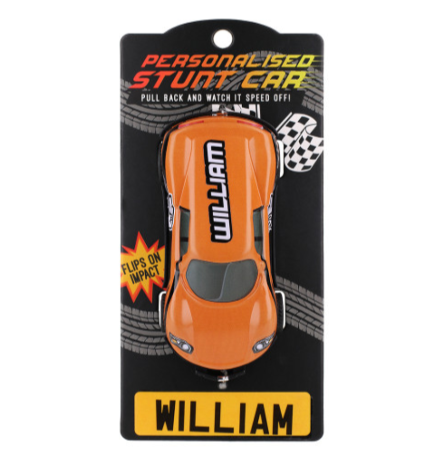 Personalised Car - William