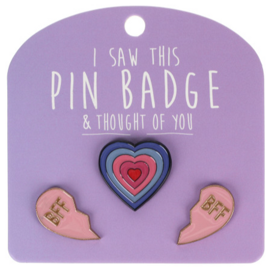 Pin Badges - BFFs