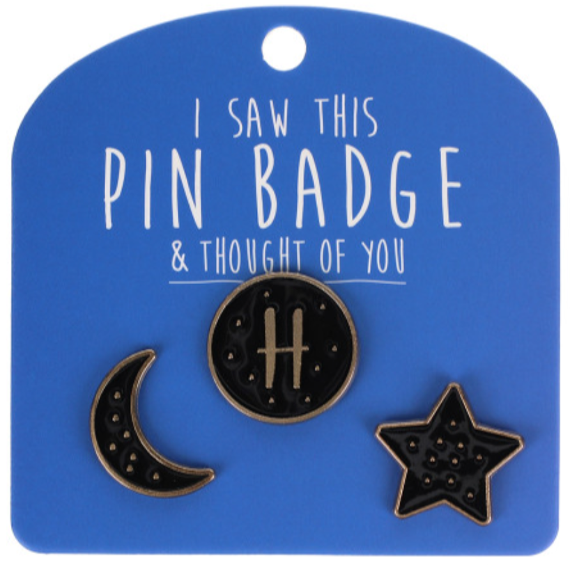 Pin Badges - Initials (Letters)