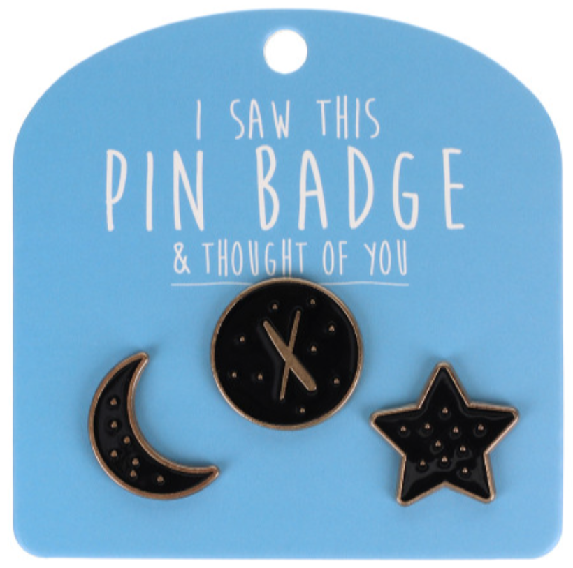 Pin Badges - Initials (Letters)