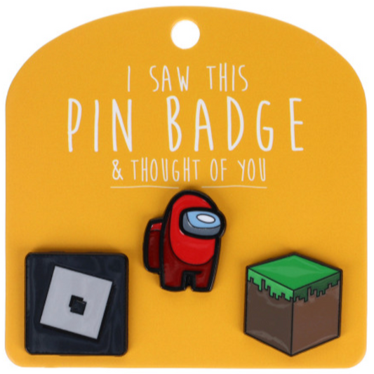 Pin Badges - Entertainment & Gaming