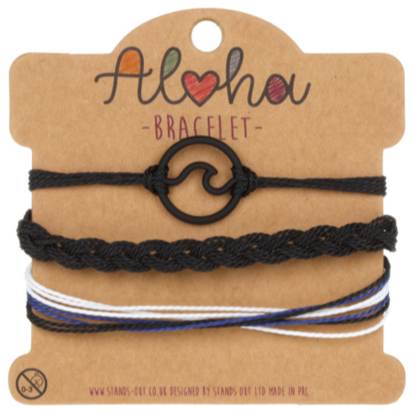 Aloha Collection - Black, White and Natural