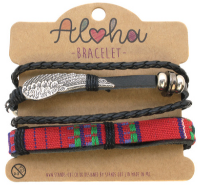 Aloha Collection - Black, White and Natural