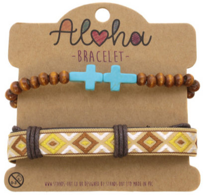 Aloha Collection - Black, White and Natural