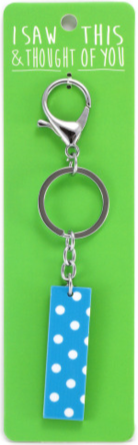 I Saw This Keyring - Initials