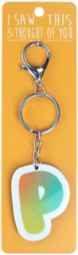 I Saw This Keyring - Initials