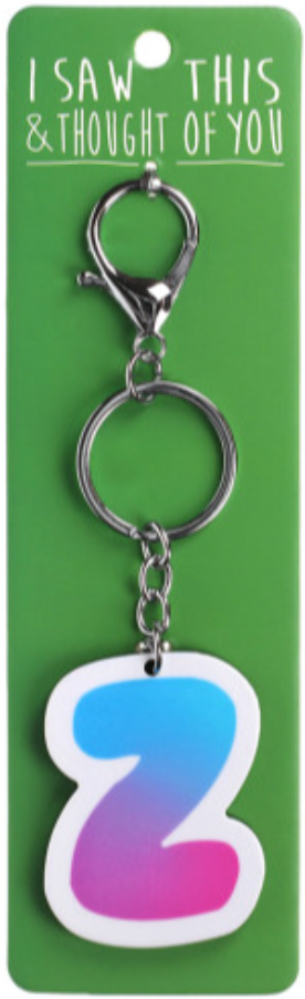 I Saw This Keyring - Initials