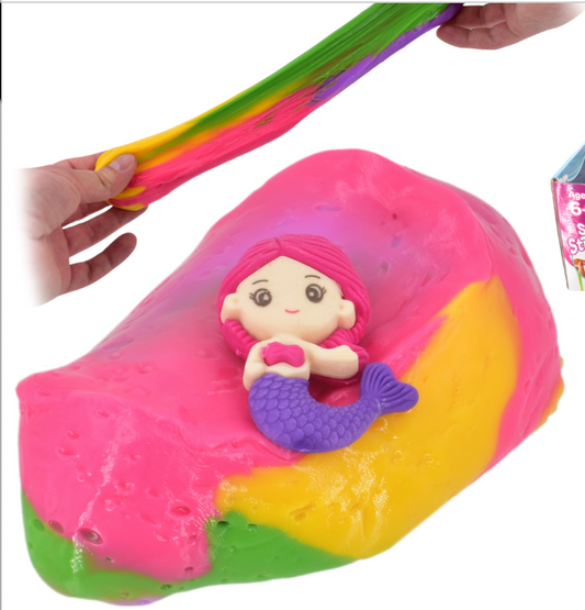 Rainbow Mermaid Crystal Putty