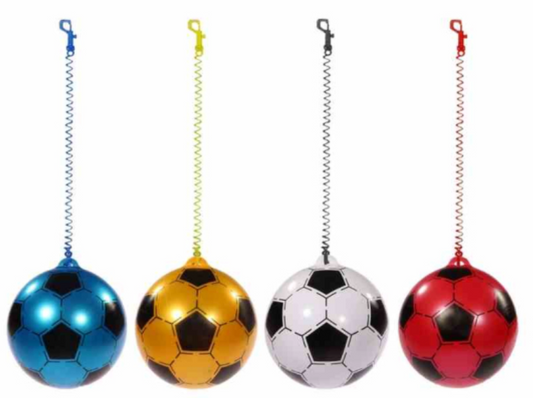 Ball on a Cord - Football Print