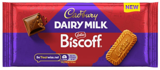 Cadbury Dairy Milk With Biscoff