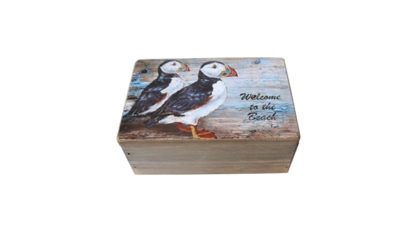 Trinket Box - Puffin