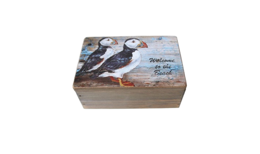 Trinket Box - Puffin