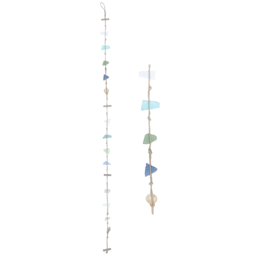 Seaglass Hanging Garland