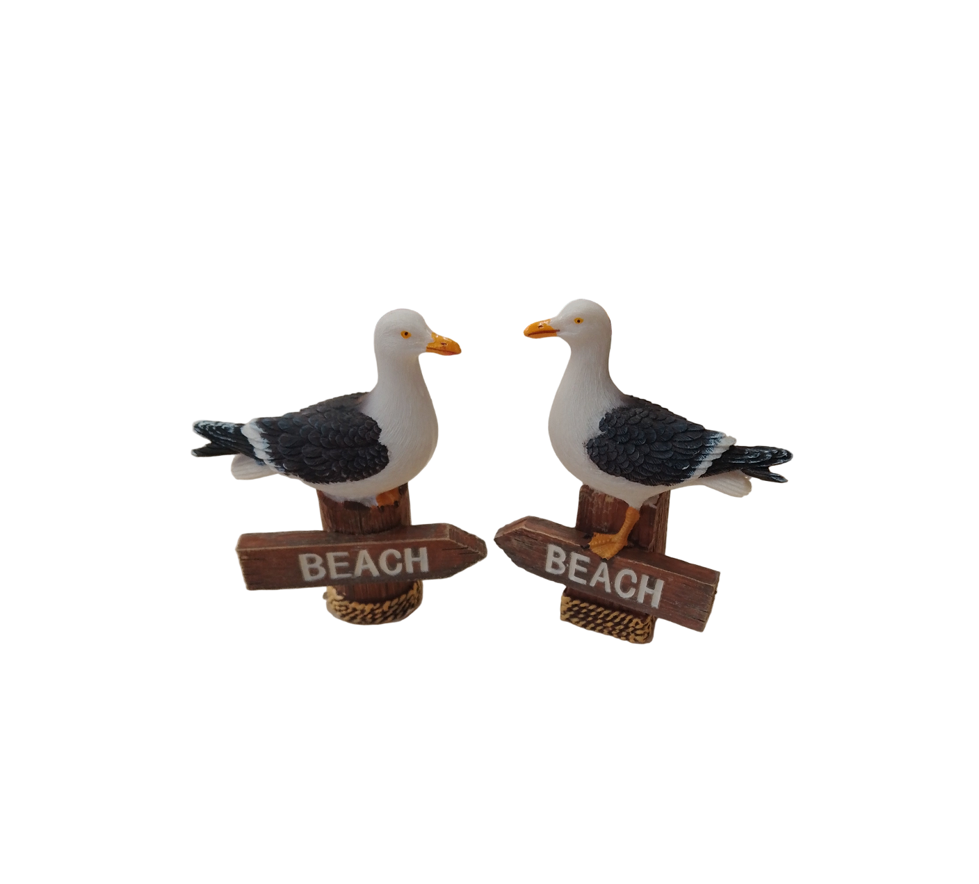 Seagull - Resin on Beach Sign