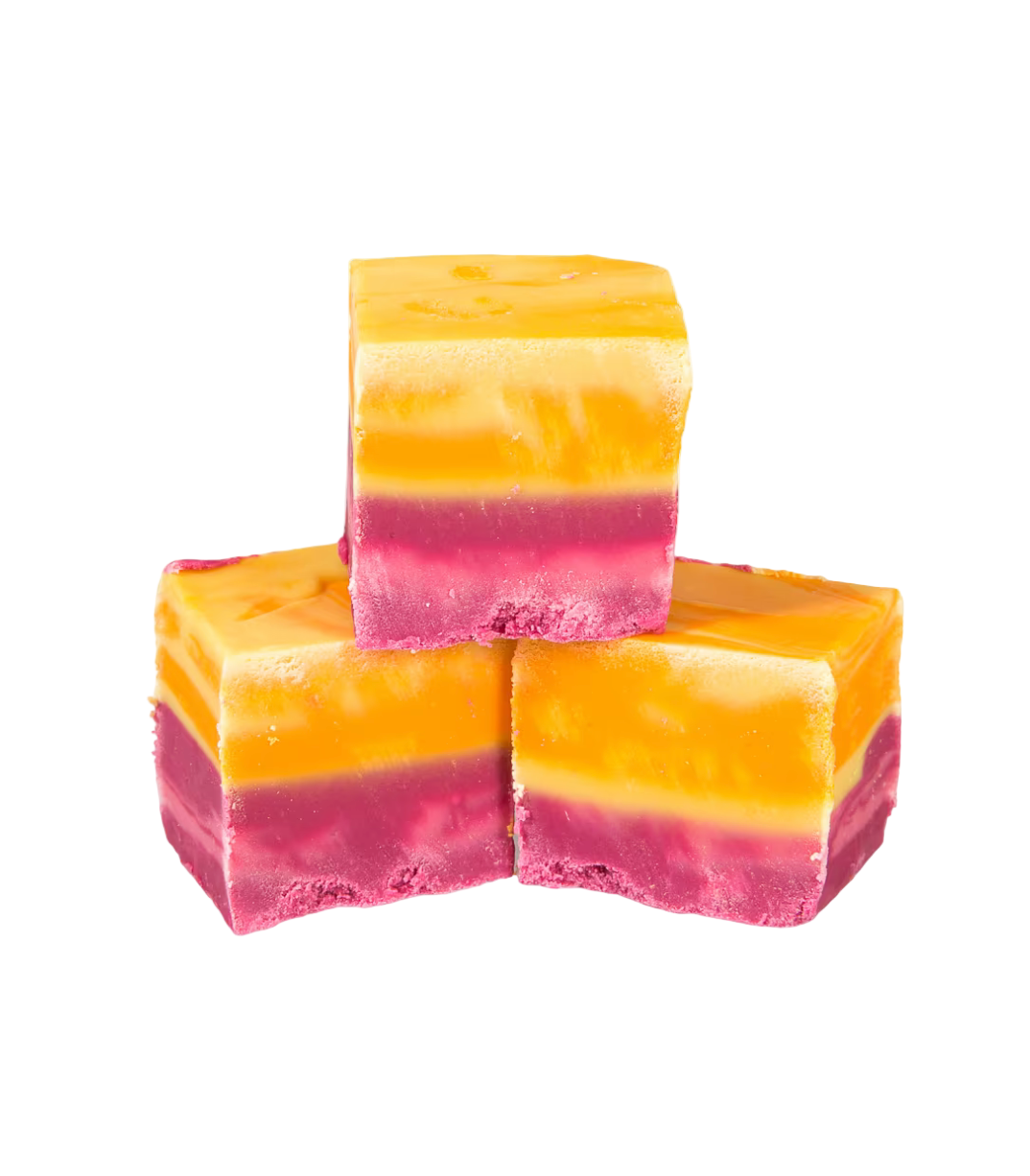 Rainbow Fruit Flavour Fudge