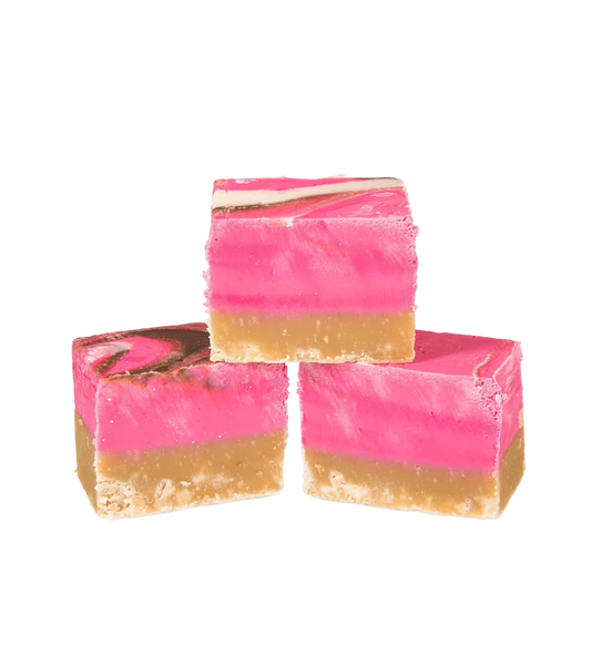 Strawberry Cheesecake Fudge