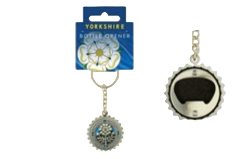 Yorkshire Bottle Opener Keyring