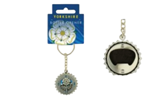 Yorkshire Bottle Opener Keyring