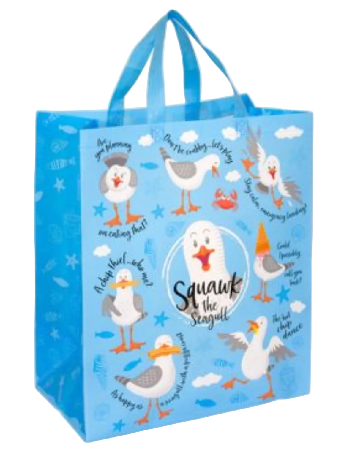 Squawk the Seagull bag