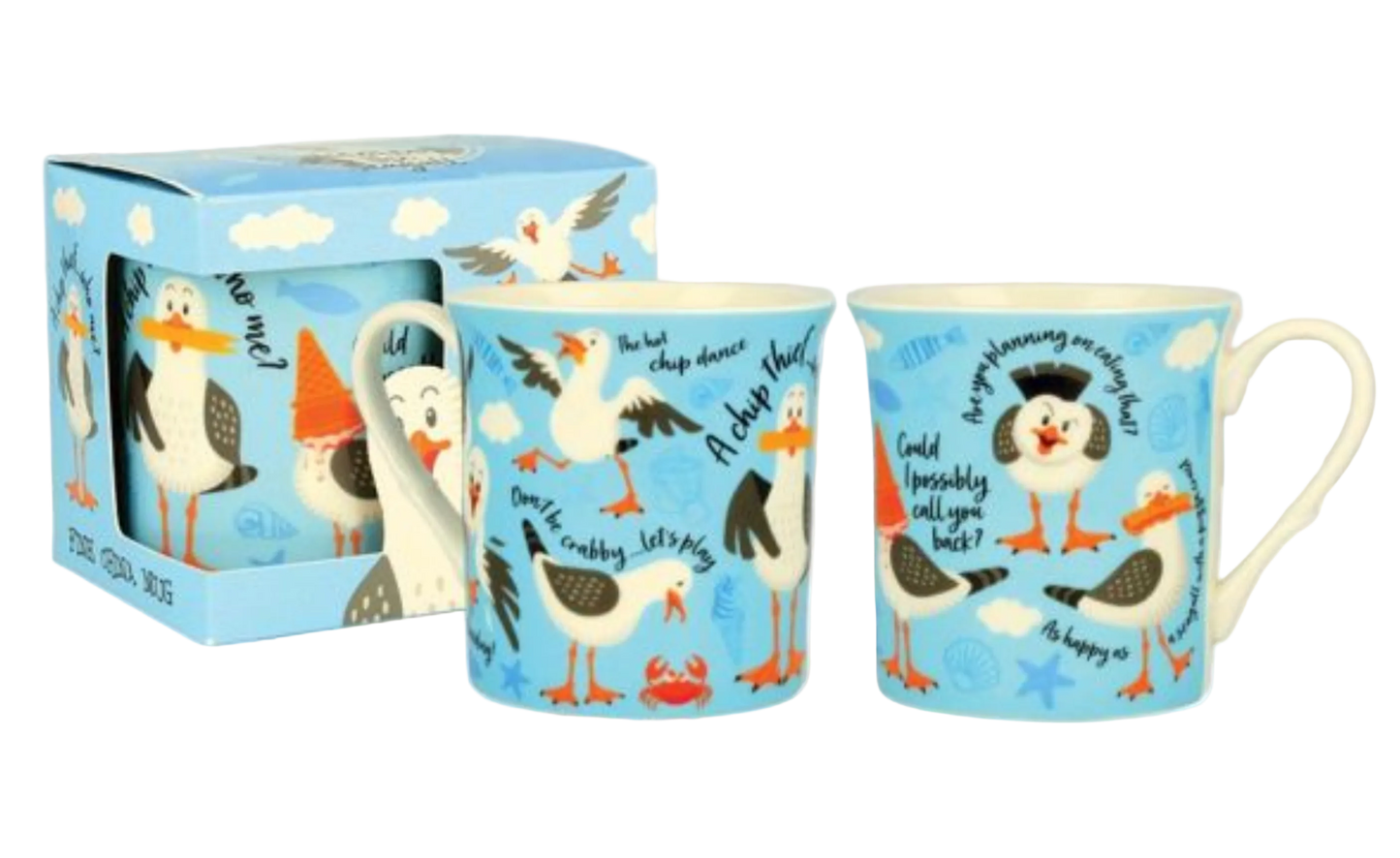 Squawk the Seagull mug