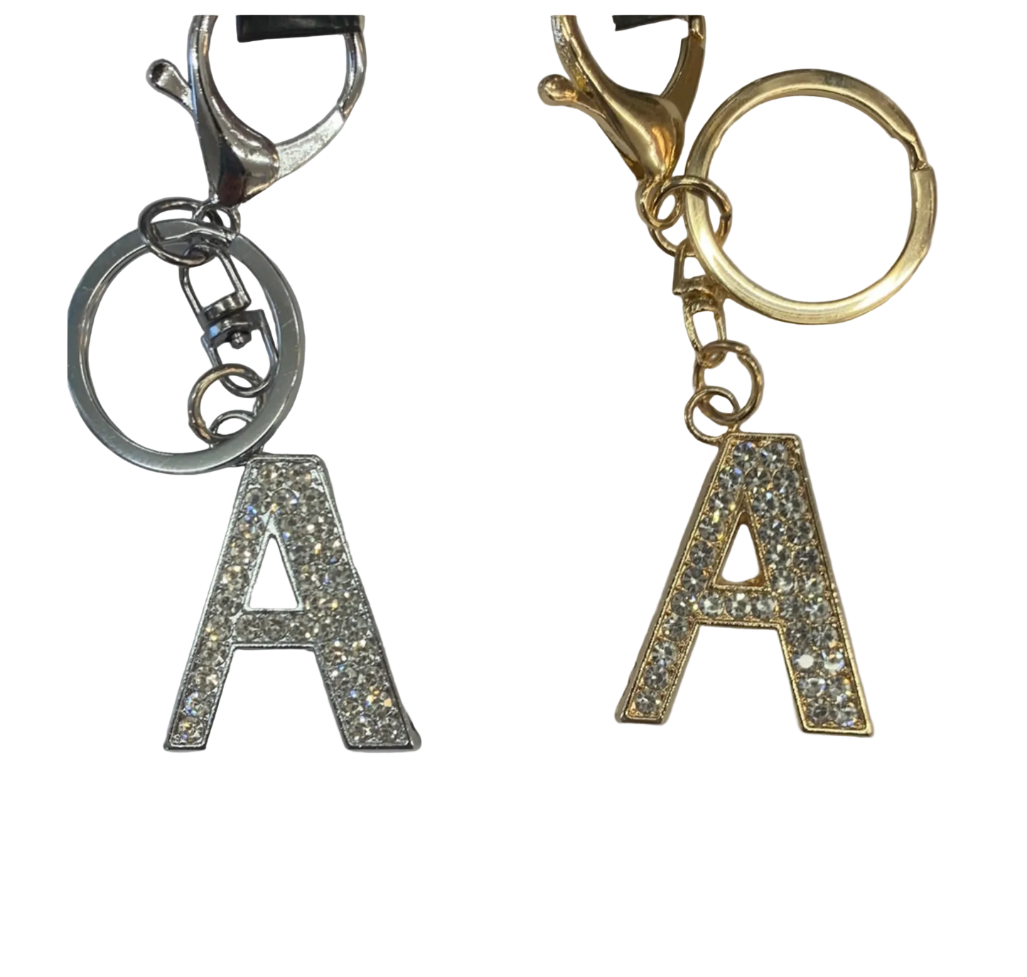 Charm Keyring Collection - Initials