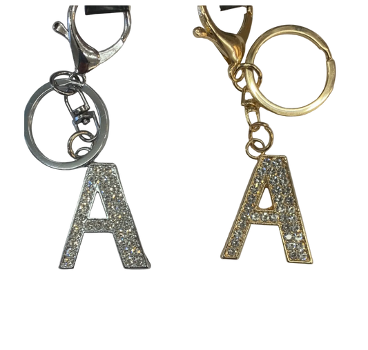 Charm Keyring Collection - Initials