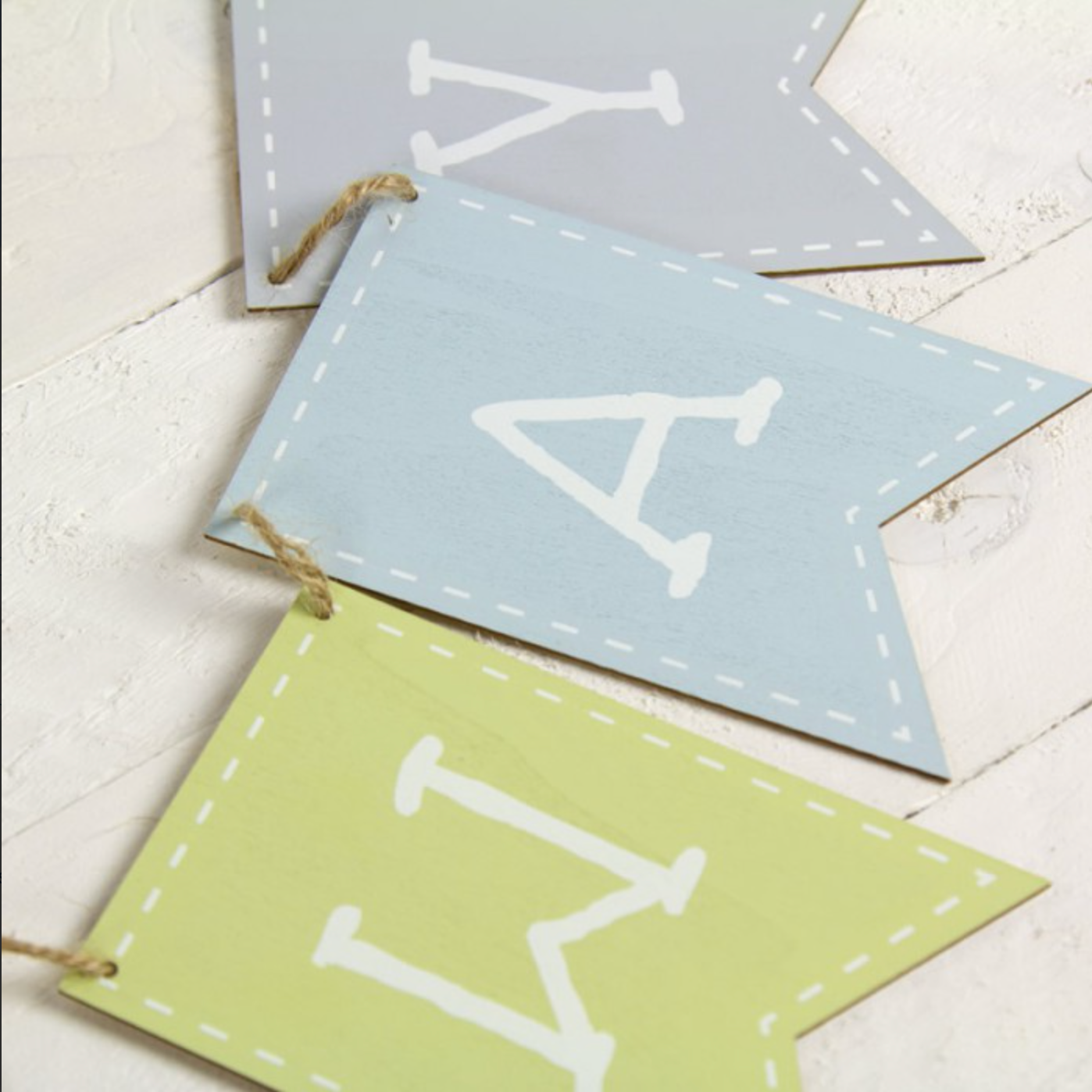 Wooden "Sail Away" Bunting, 140cm