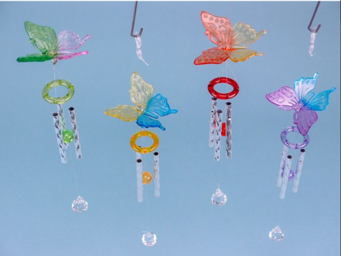 Butterfly Wind Charm