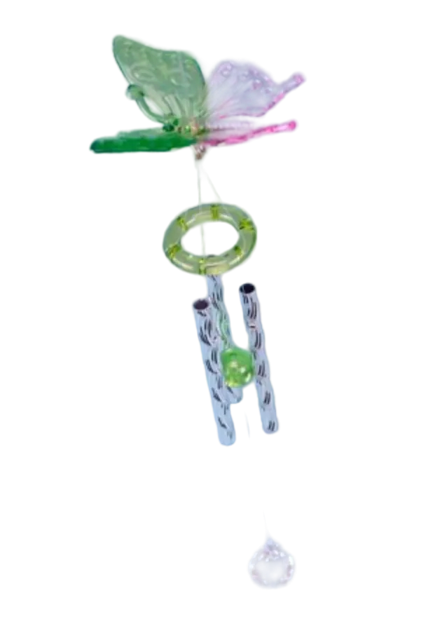 Butterfly Wind Charm
