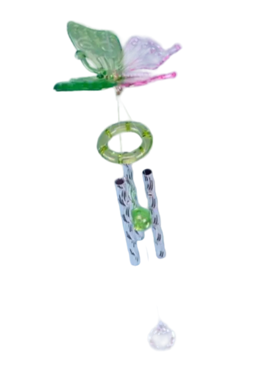 Butterfly Wind Charm