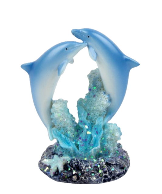 Dolphin Figurines, 6 assorted