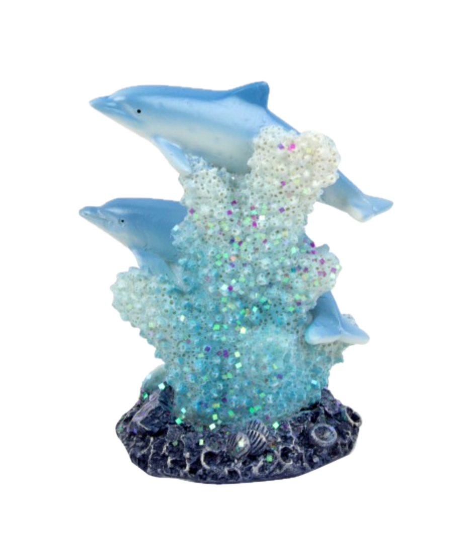 Dolphin Figurines, 6 assorted