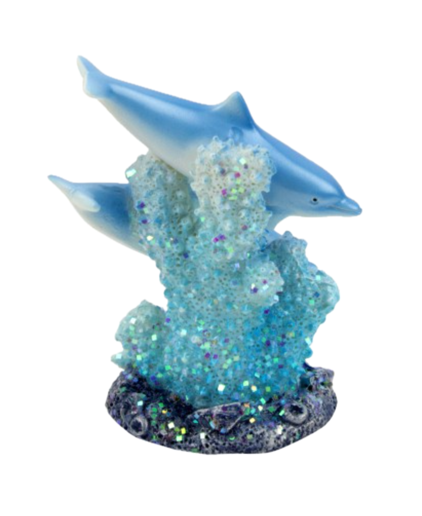 Dolphin Figurines, 6 assorted