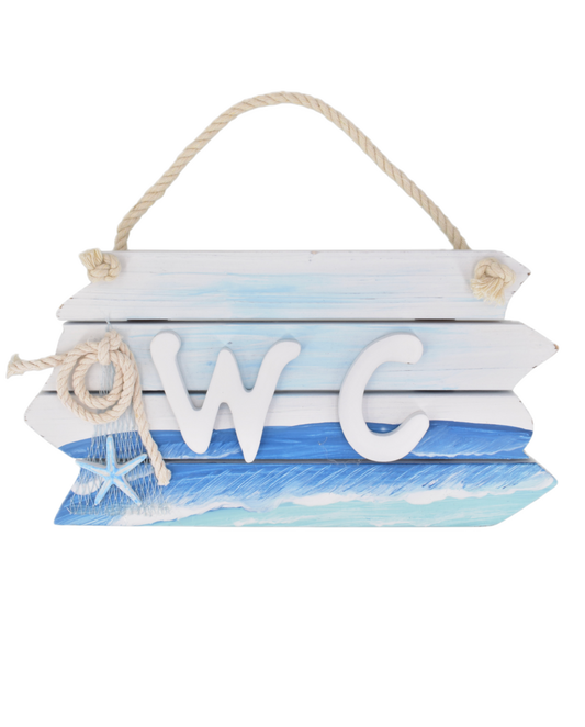 Nautical Toilet Door Sign