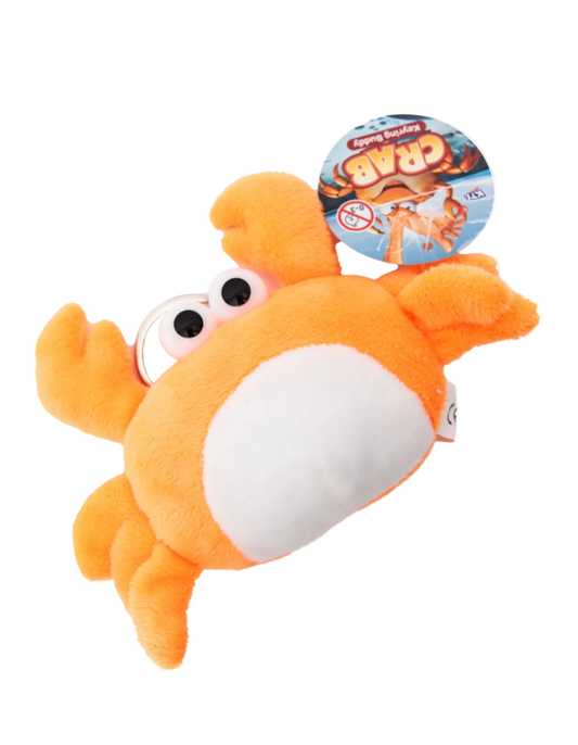 Plush Crab Keyring