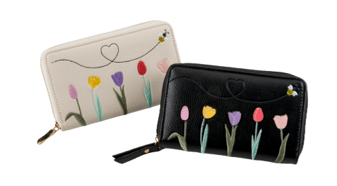Tulip Applique Purse