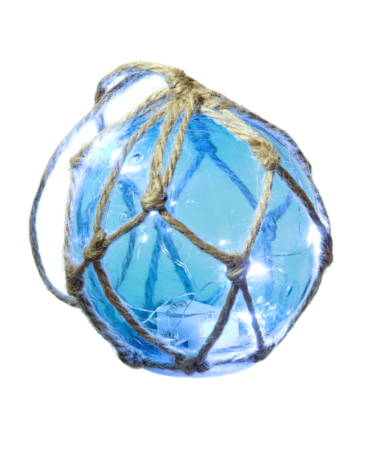 Glass Buoy LED Ornament