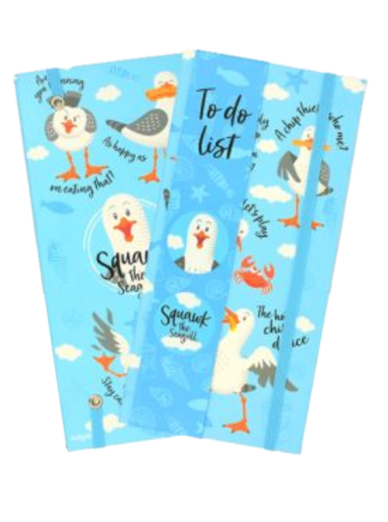 Squawk the Seagull To Do List Pad