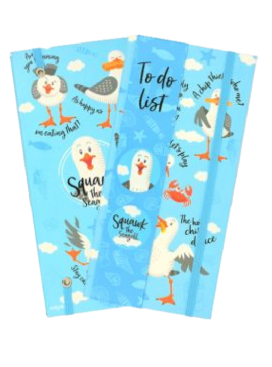 Squawk the Seagull To Do List Pad