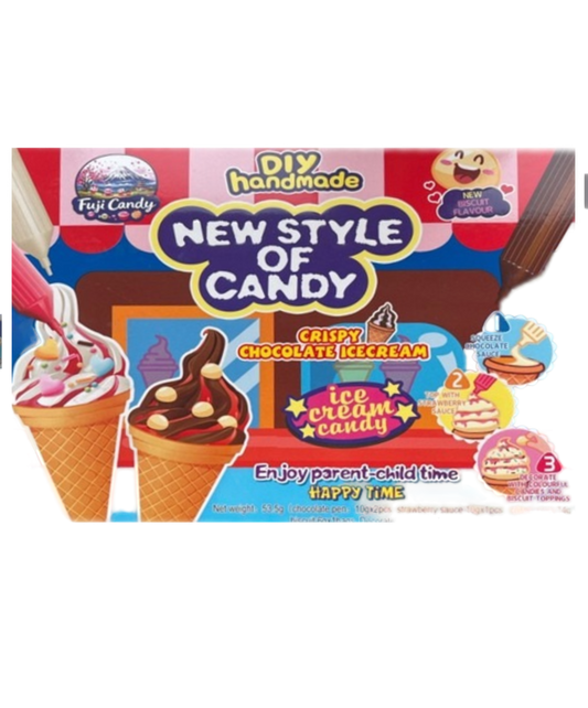 Fuji Candy DIY Handmade Ice Cream Shop Kit Box (43.5g)