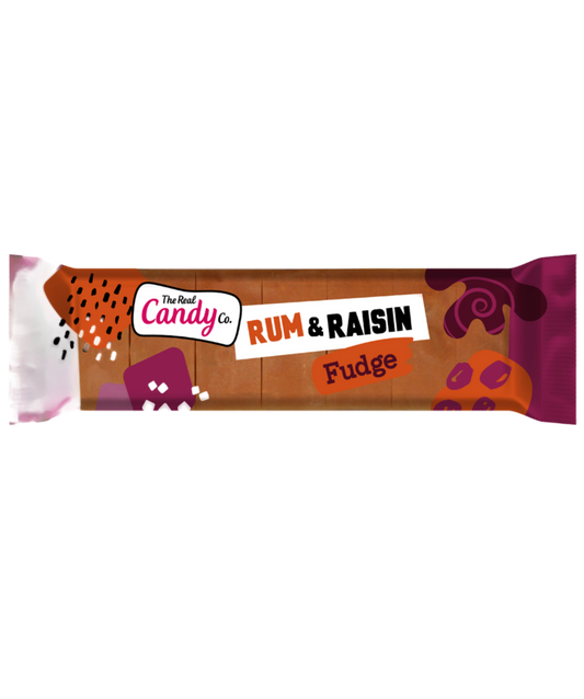 Rum & Raisin Fudge (Real Candy Co)